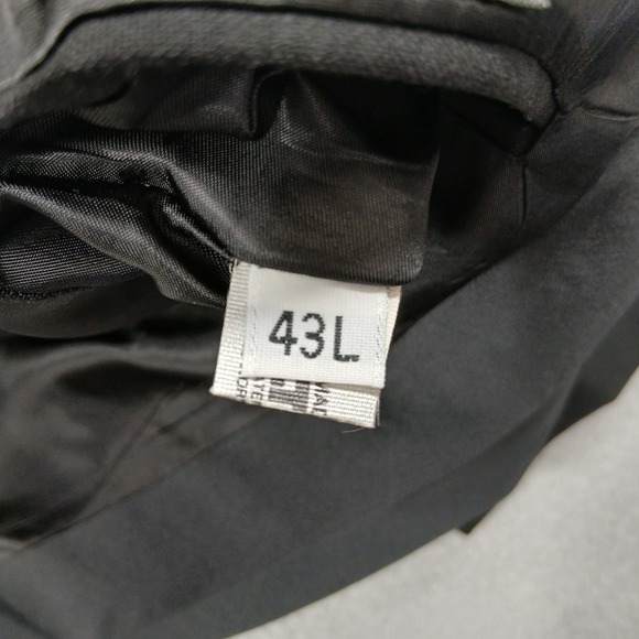 Christian Dior Monsieur Men's 43L Black Tuxedo Jacket Satin Lapel Tailored USA - Picture 5 of 8